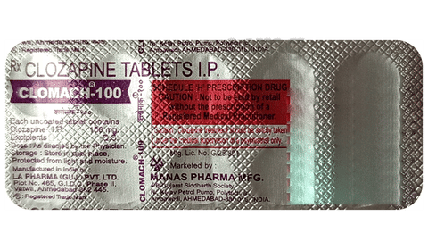 Clomach 100mg Tablet image