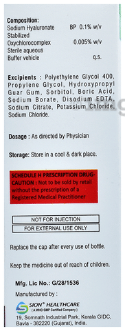 Hylobest Eye Drop