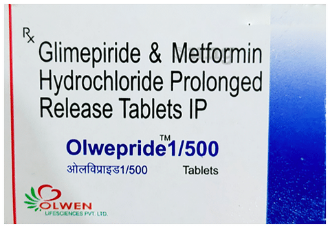 Olwepride 1/500 Tablet SR
