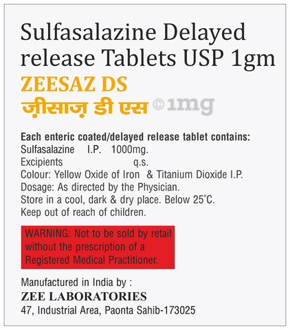 Zeesaz DS Tablet DR image