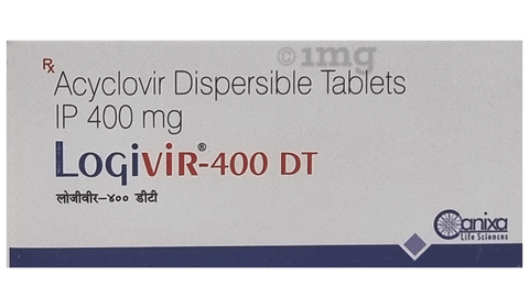Logivir 400 DT Tablet image