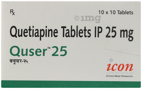 Quser 25mg Tablet image