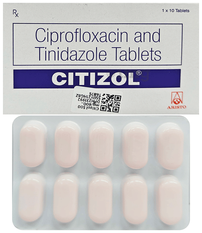 Citizol 500 mg/600 mg Tablet image