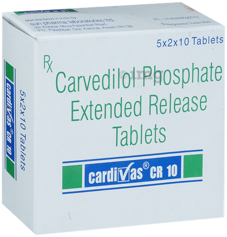 Cardivas CR 10 Tablet image
