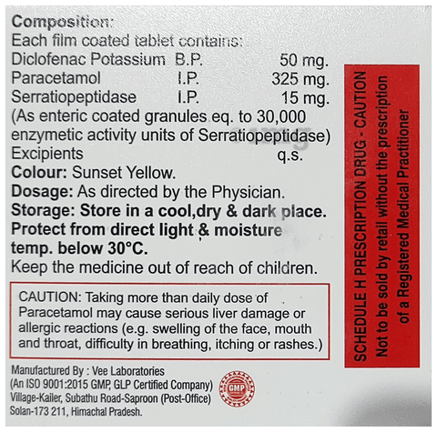 Toranoflam-Plus Tablet image