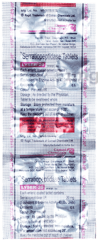 LYSer 20mg Tablet image