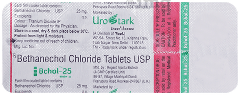 Bchol 25mg Tablet image
