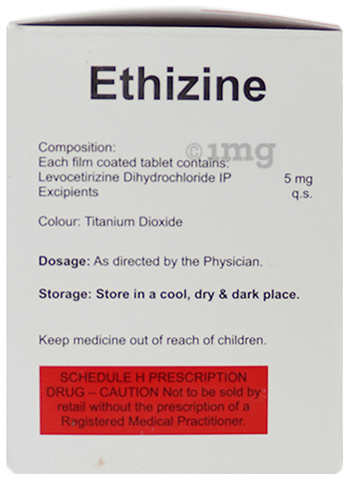 Ethizine Tablet image