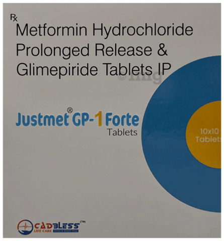 Justmet GP 1 Forte Tablet PR image Justmet GP 1 Forte Tablet PR image