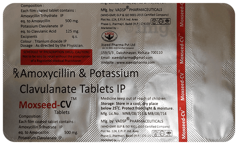 Moxseed-CV Tablet image