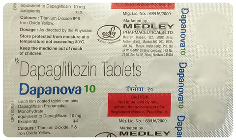 Dapanova 10 Tablet image
