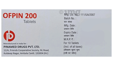 Ofpin 200 Tablet image Ofpin 200 Tablet image