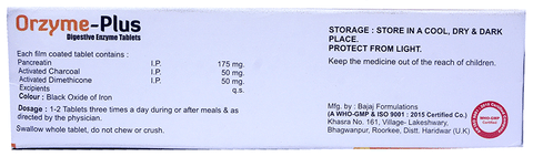 Orzyme-Plus Tablet