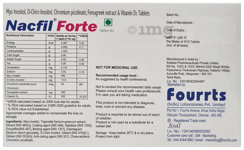 NACFIL FORTE TABLET image