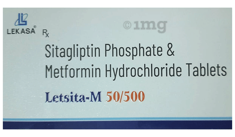 Letsita-M 50/500 Tablet image Letsita-M 50/500 Tablet image