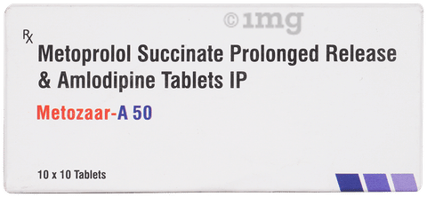 Metozaar-A 50 Tablet image Metozaar-A 50 Tablet image