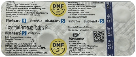 Bisoheart 5mg Tablet image