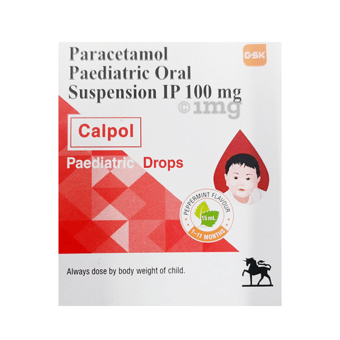 calpol paediatric drops peppermint