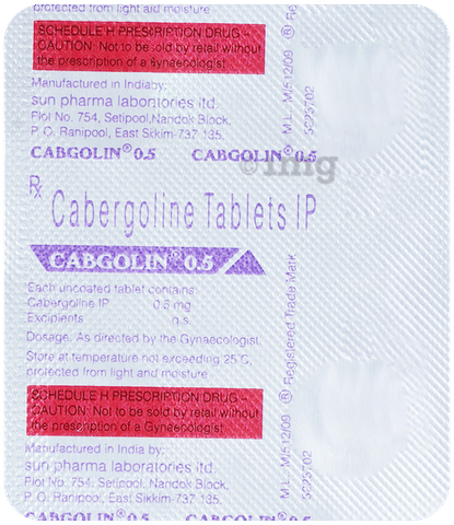 Cabgolin 0.5 Tablet image