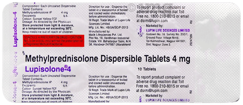 Lupisolone 4 Tablet image Lupisolone 4 Tablet image