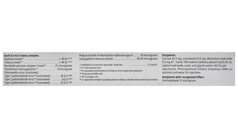 Pentaxim Vaccine image