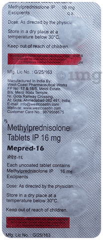 Mepred 16 Tablet image Mepred 16 Tablet image