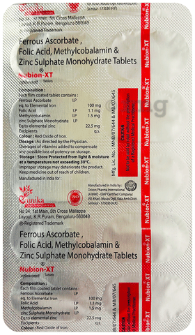 Nubion-XT Tablet image