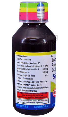 Sinbro-LS Expectorant Delicious Raspberry image Sinbro-LS Expectorant Delicious Raspberry image