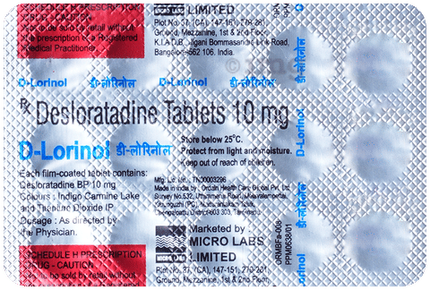 D-Lorinol Tablet image