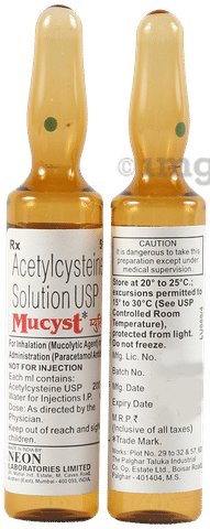 Mucyst 1000mg Injection image Mucyst 1000mg Injection image