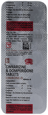 Cinirone-D Tablet image Cinirone-D Tablet image