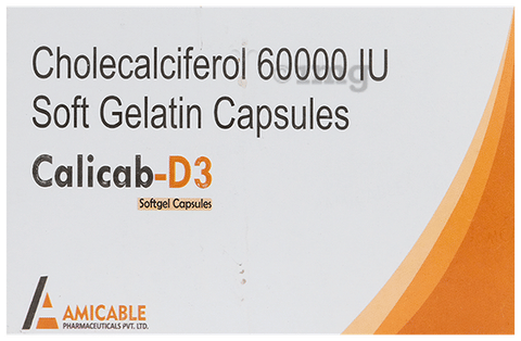 Calicab-D3 Softgel Capsule 1
