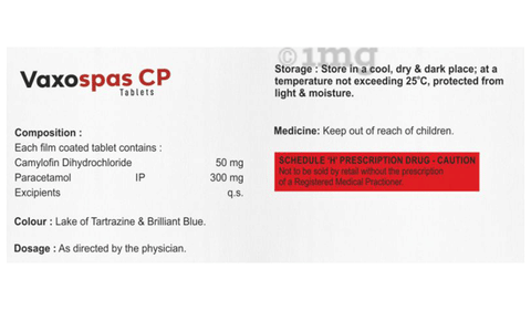 Vaxospas CP Tablet image