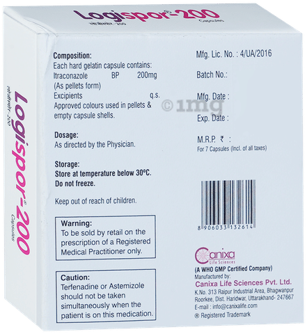 Logispor 200 Capsule image