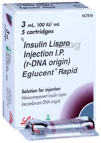 Eglucent Rapid (3ml Each) Solution for Injection