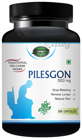 Sabates Pilesgon 500mg Capsule image Sabates Pilesgon 500mg Capsule image