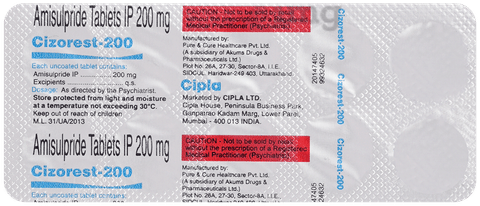 Cizorest 200 Tablet image