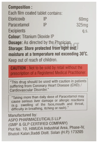 Aspocox-P Tablet image