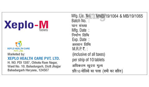 Xeplo-M Tablet image