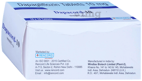 Dapacord 10 Tablet image Dapacord 10 Tablet image