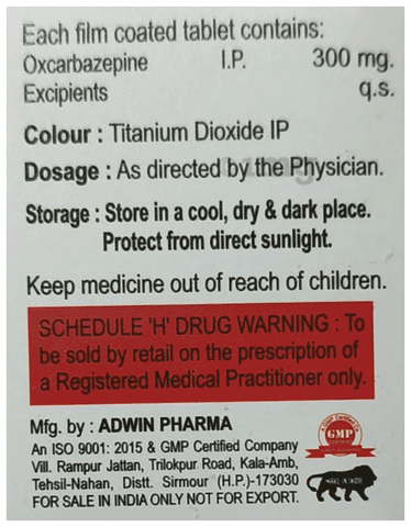 Oxecar 300 Tablet image