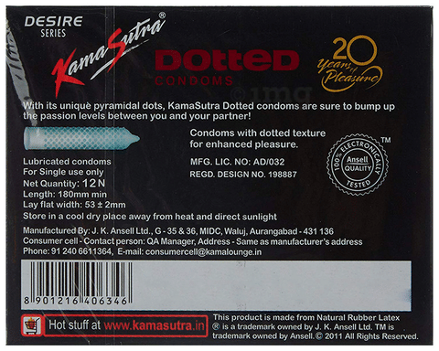 KamaSutra Dotted Condom image