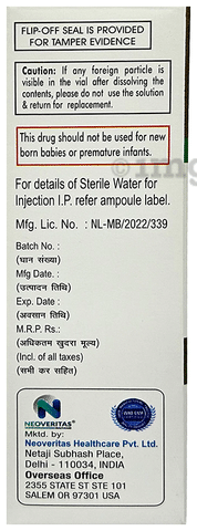Soluveri 500mg Injection