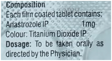 Anazol 1mg Tablet image Anazol 1mg Tablet image