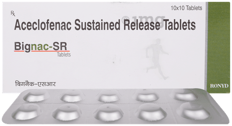 Bignac 200mg Tablet SR image