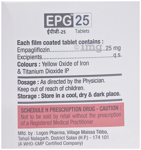 EPG 25 Tablet image