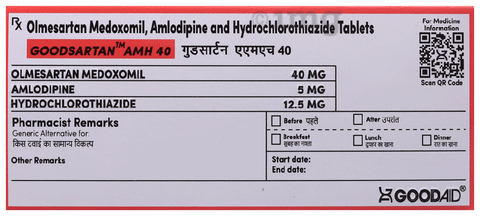 Goodsartan AMH 40 Tablet