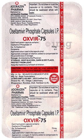 Oxvir 75 Capsule image