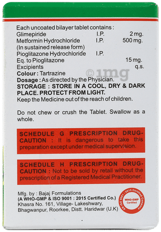 Cognipride MP 2mg/500mg/15mg Tablet SR