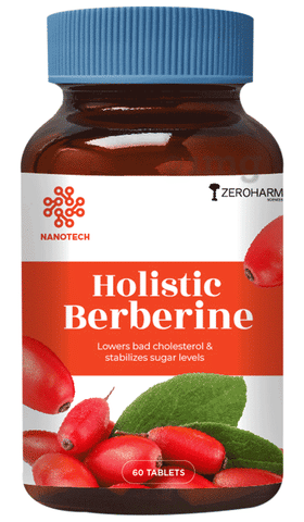 Zeroharm Sciences Holistic Berberine Tablet image